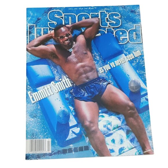 Sports Illustrated March 4 1996 Emmitt Smith Cover Dallas Cowboys Pool Vintage - Picture 1 of 2